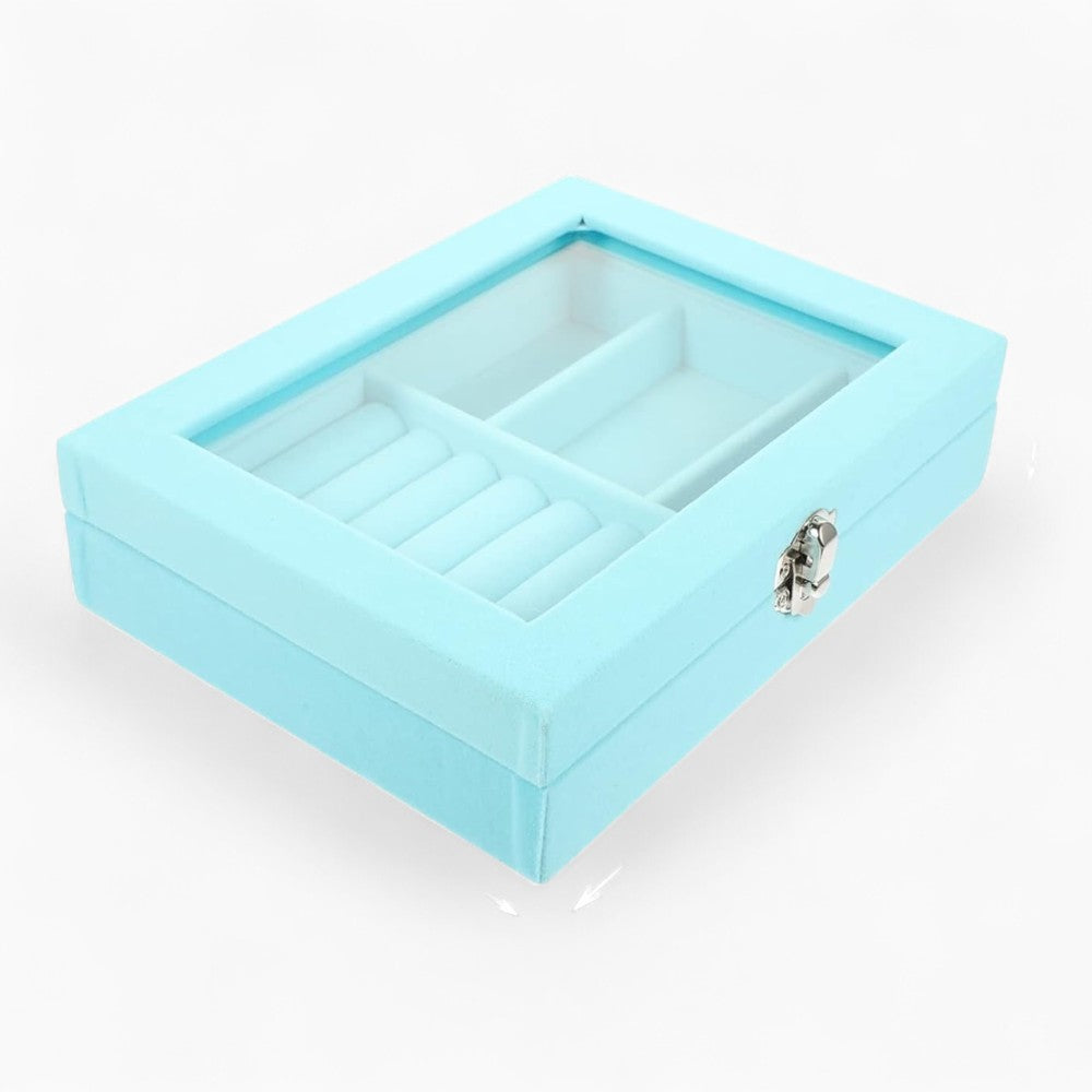 Boîte À Bijoux En Velours Pour Bagues