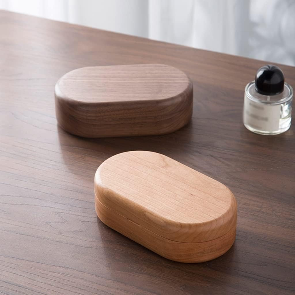 Petite Boîte À Bijoux En Bois De Voyage