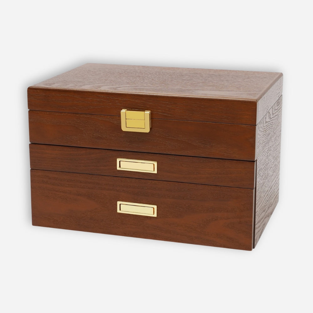 Boite À Bijoux En Bois Avec Tiroirs
