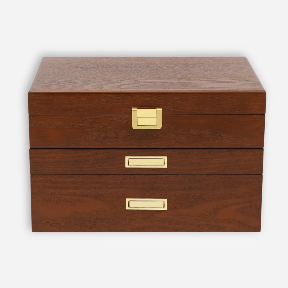Boite À Bijoux En Bois Avec Tiroirs