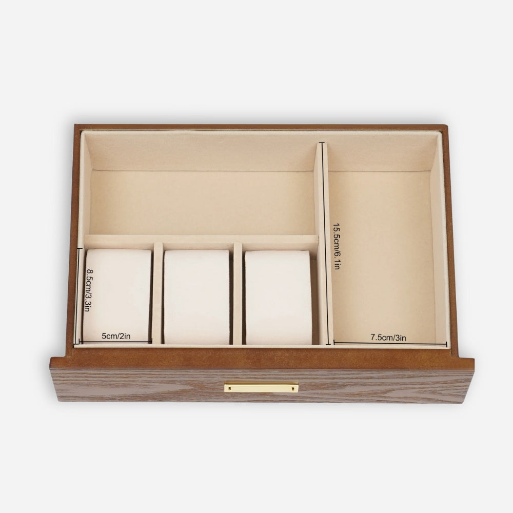 Boite À Bijoux En Bois Avec Tiroirs