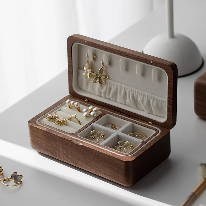 Petite Boîte À Bijoux En Bois