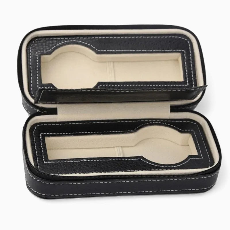 Boîte À Montres En Cuir Voyage