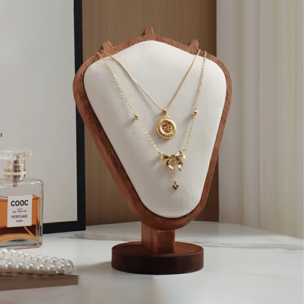 Support Bijoux Colliers Bois