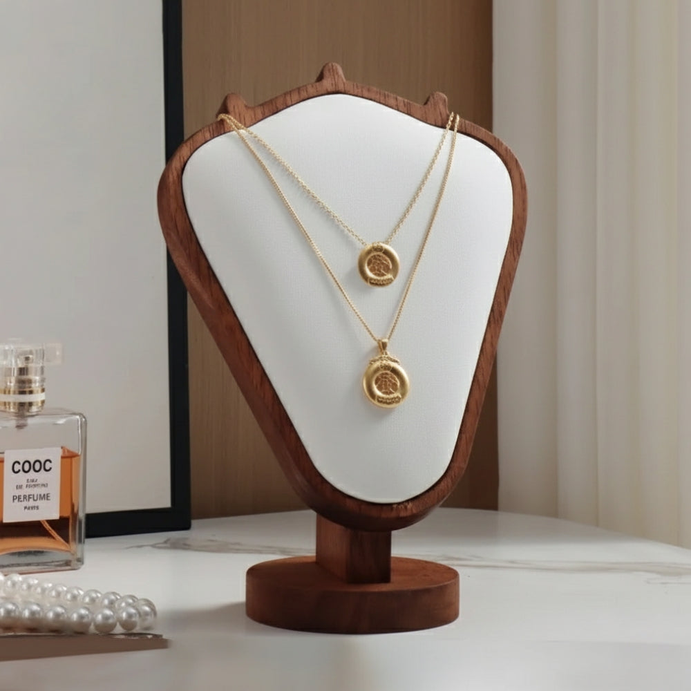 Support Bijoux Colliers Bois