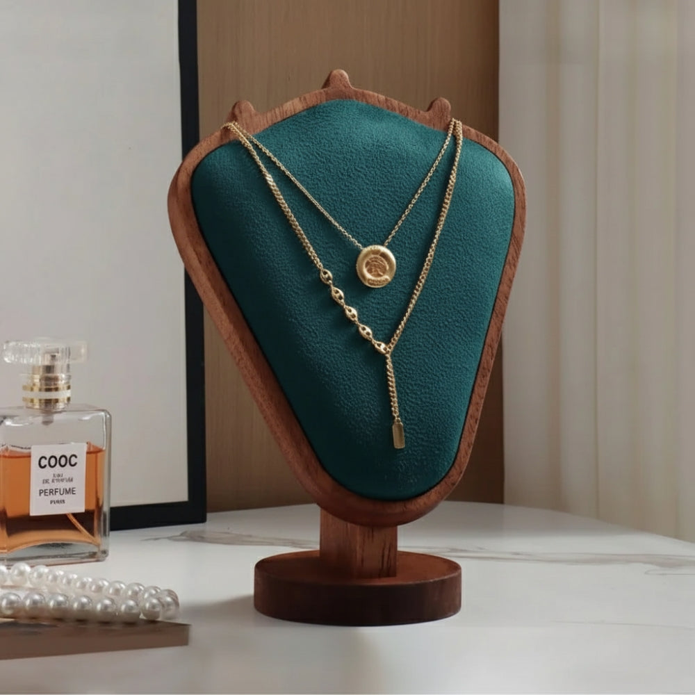 Support Bijoux Colliers Bois