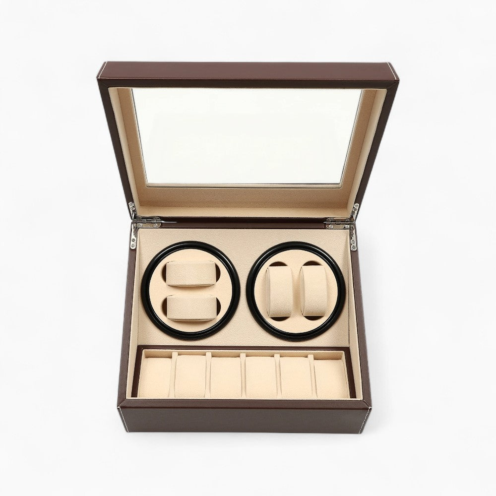 Boîte À Montre Avec Remontoir Automatique