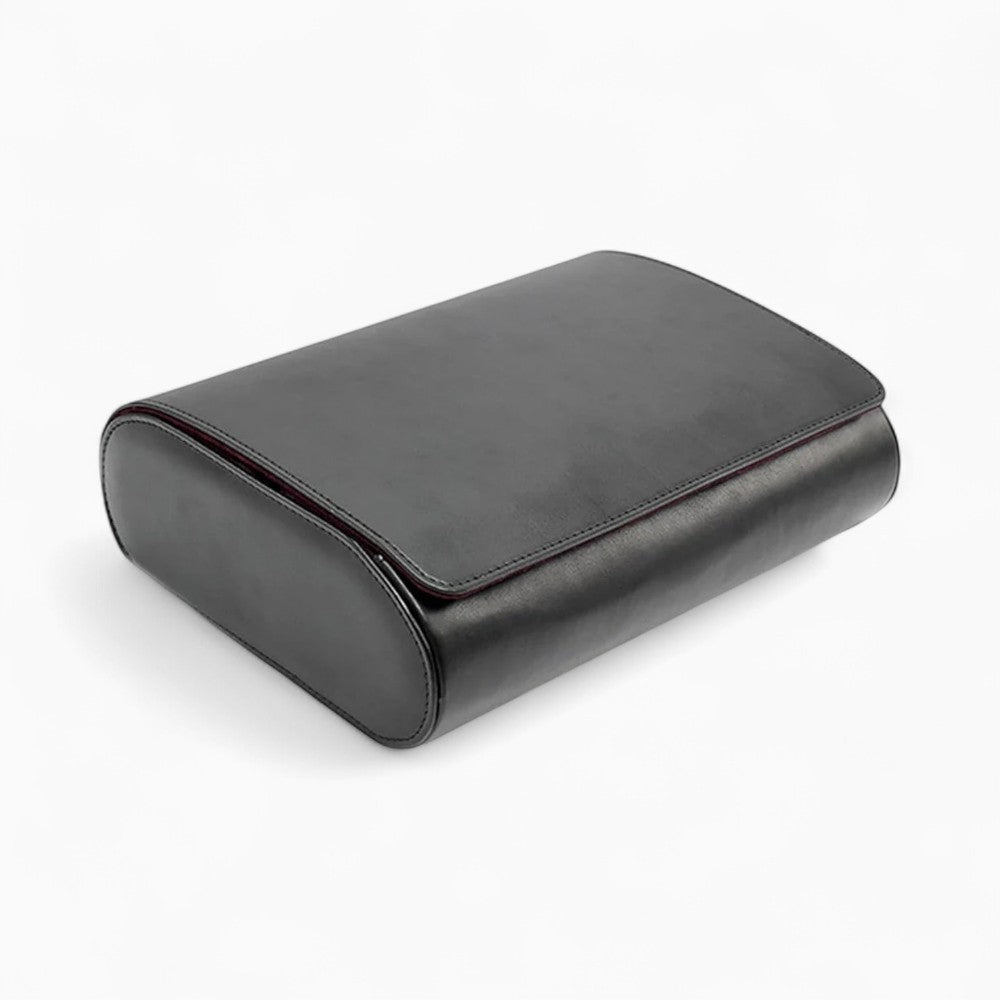 Boîte à Montres Portable En Cuir Intérieur Velours